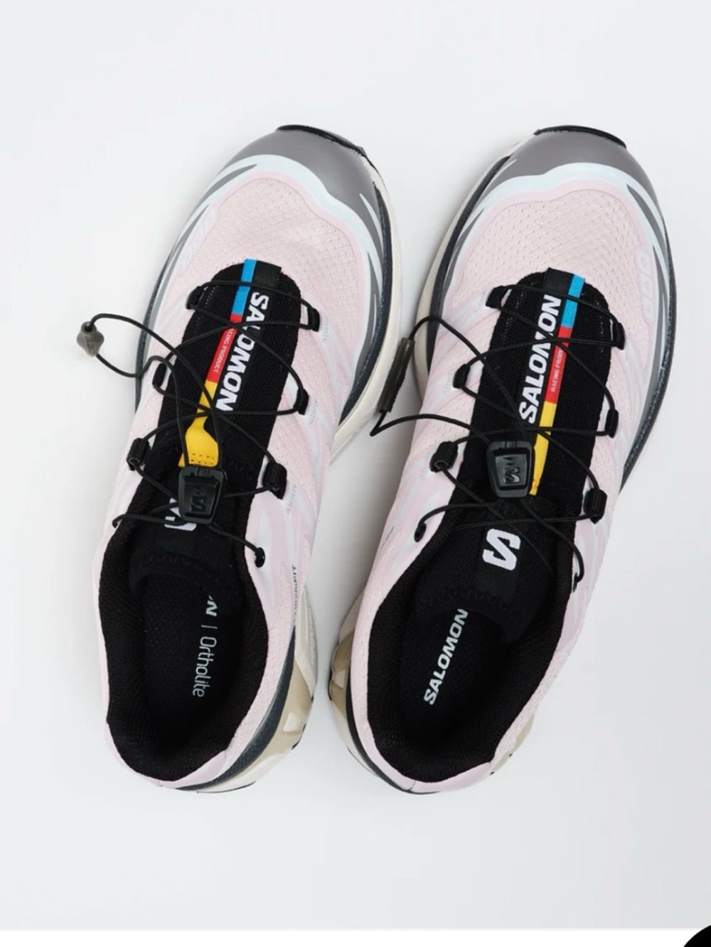 NEW! Salomon XT-6 - Cloudburst / Icy Pink / Tapioca - US 6M/7W Sneaker